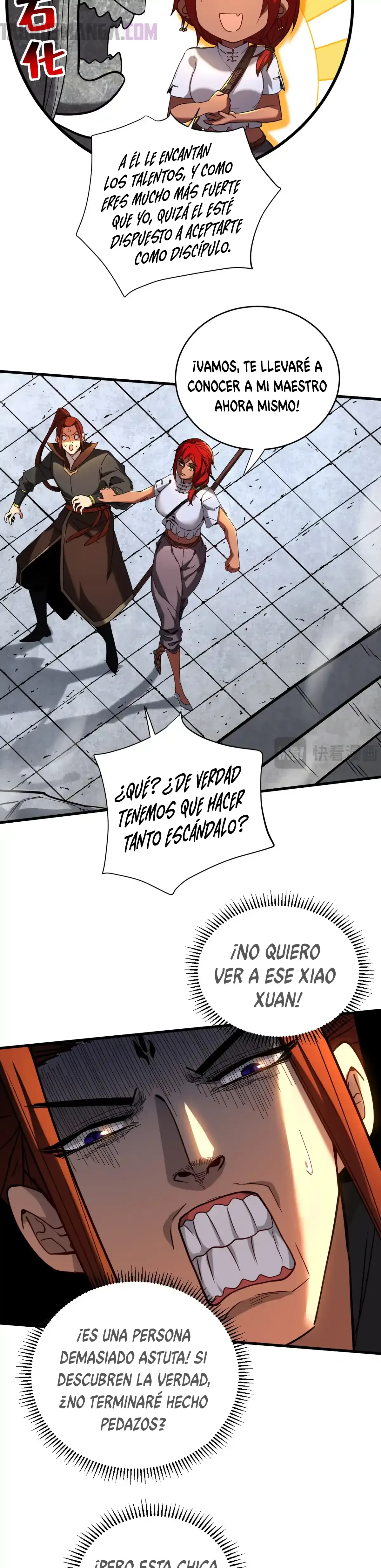 Mientras mis discípulas se matan, yo me relajo! > Capitulo 135 > Page 81